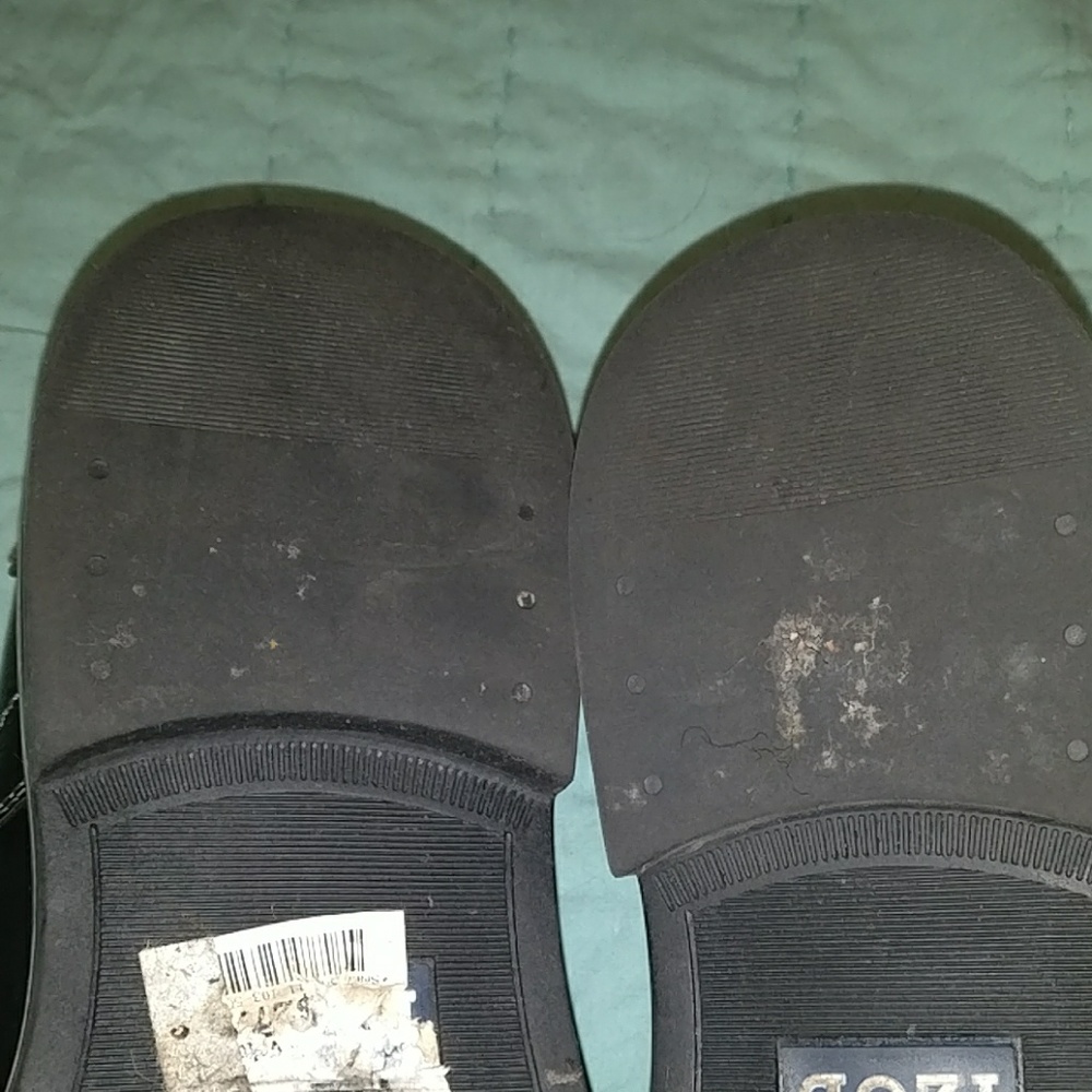 Men's IZOD Cabot black shoes sz10.5 - Picture 6 of 8